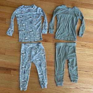 Plain Jane Toddler Bamboo Pajama Set